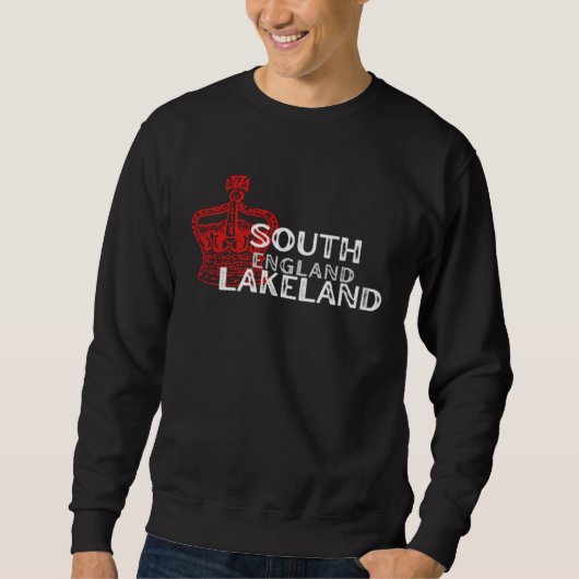 SOUTH LAKELAND England Crown Badge Sweatshirt (Vorderseite)