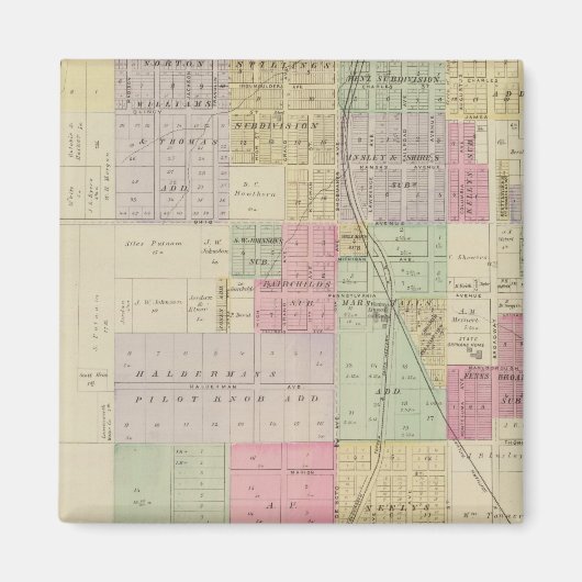 South Leavenworth, Kansas Magnet (Vorne)