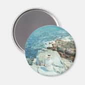 South Ledges, Appledby Frederick Childe Hassam Magnet (Vorderseite/Rückseite)