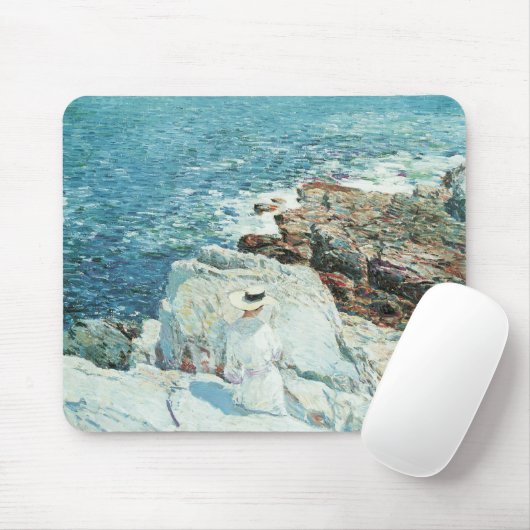 South Ledges, Appledby Frederick Childe Hassam Mousepad (Mit Mouse)
