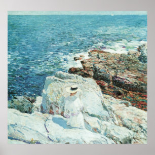 South Ledges, Appledby Frederick Childe Hassam Poster
