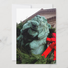 South Lion am Art Institute of Chicago Dankeskarte