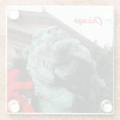 South Lion am Art Institute of Chicago Glasuntersetzer (Rückseite)