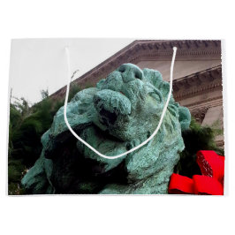 South Lion am Art Institute of Chicago Große Geschenktüte
