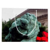 South Lion am Art Institute of Chicago Große Geschenktüte (Rückseite)