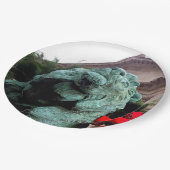 South Lion am Art Institute of Chicago Pappteller (Schrägansicht)