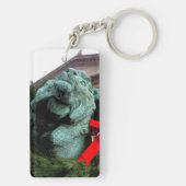 South Lion am Art Institute of Chicago Schlüsselanhänger (Rückseite)