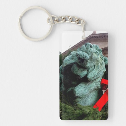 South Lion am Art Institute of Chicago Schlüsselanhänger (Vorderseite)