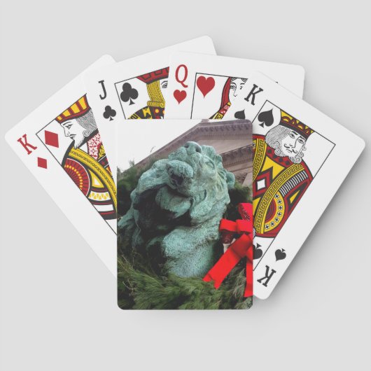 South Lion am Art Institute of Chicago Spielkarten (Rückseite)