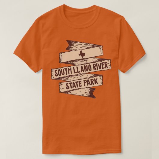 South Llano River State Park Texas TX Wilderness  T-Shirt (Design vorne)