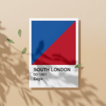 South London Eagle - weiße Grenze