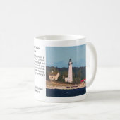 South Manitou Island Lighthouse Tasse (VorderseiteRechts)