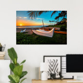 South Maui Beach bei Sunset | Maui, Hawaii Poster (Heimbüro)