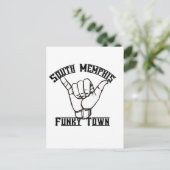 South Memphis Postkarte (Stehend Vorderseite)