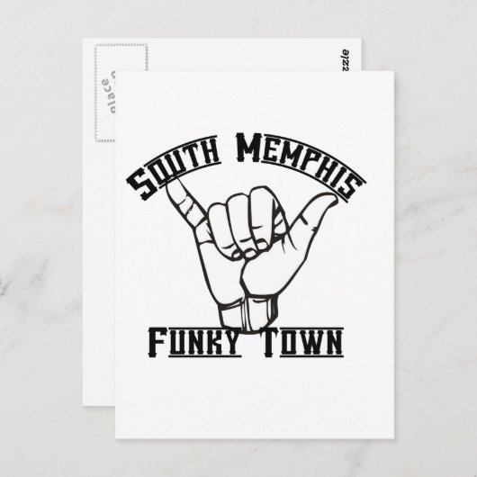 South Memphis Postkarte (Vorne/Hinten)