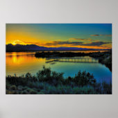South Mesziemlich Bay at Sunset Poster (Vorne)