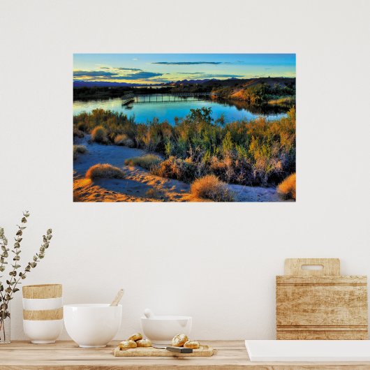 South Mesziemlich Bay Poster (Küche)