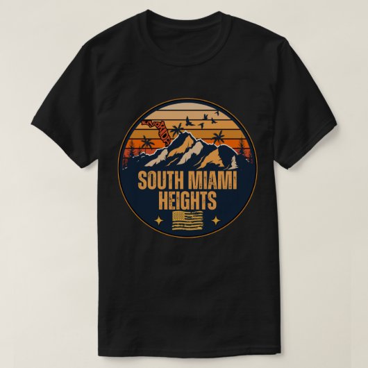 South Miami Heights, Florida T-Shirt (Design vorne)