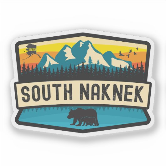South Naknek, Alaska Aufkleber (Vorderseite)