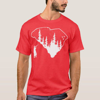 South olina Jagdtiergeschenke T-Shirt