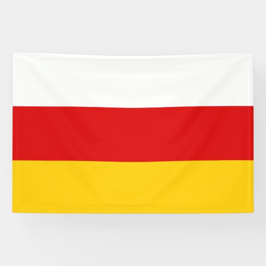 South Ossetia Flag Banner (Horizontal)