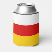 South Ossetia Flag Dosenkühler (Kanne Rückseite)