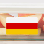 South Ossetia Flag Etiketten (Befestigt)