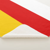 South Ossetia Flag Sherpadecke (3/4)
