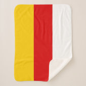 South Ossetia Flag Sherpadecke (Vorderseite)