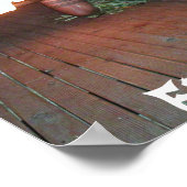 South Pacific Fire Dancer Poster (Ecke)