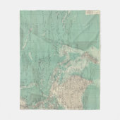 South- Pacificozean Fleecedecke (Vorderseite)