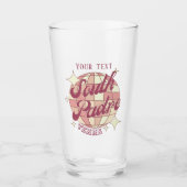 South Padre Insel texas Ferien Bier Glas (Vorderseite)