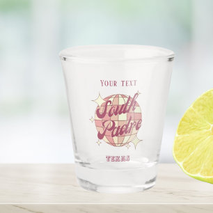 South Padre Insel texas Retro Vintag Schnapsglas