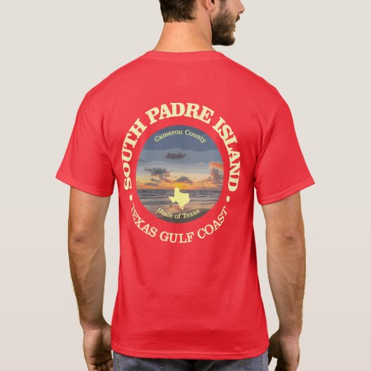 South Padre Island (C) T-Shirt (Rückseite)
