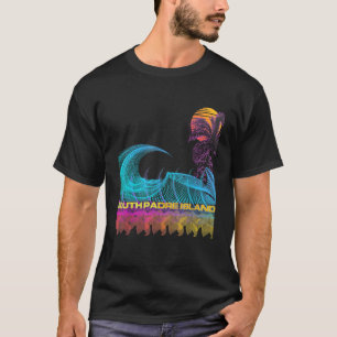 South Padre Island Retro 80er Style Vintag Vaporw T-Shirt