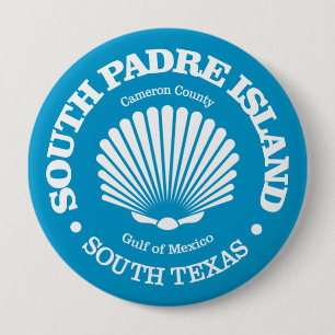 South Padre Island (Seashell) Button