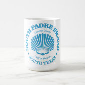 South Padre Island (Seashell) Kaffeetasse (Mittel)