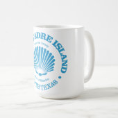 South Padre Island (Seashell) Kaffeetasse (VorderseiteRechts)