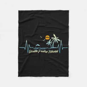 South Padre Island Souvenir Spring Break South Pad Fleecedecke