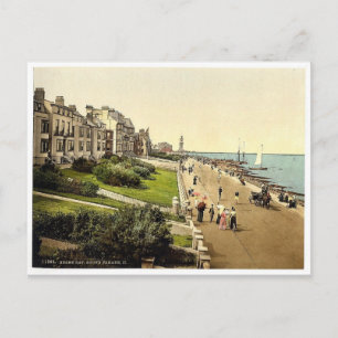 South Parade, II., Herne Bay, England, Seltene Fot Postkarte