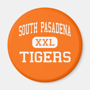 South Pasadena - Tigers - Hoch - Südpasadena Magnet