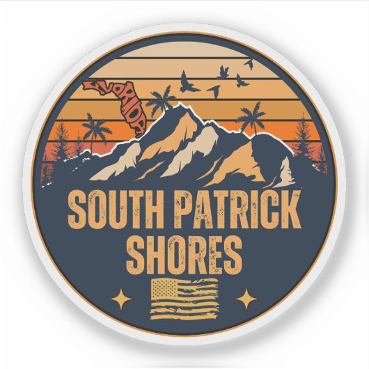 South Patrick Shows, Florida Aufkleber (Vorderseite)