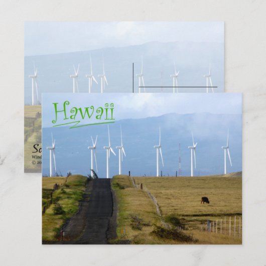 South Point, Hawaii Postkarte (Vorne/Hinten)