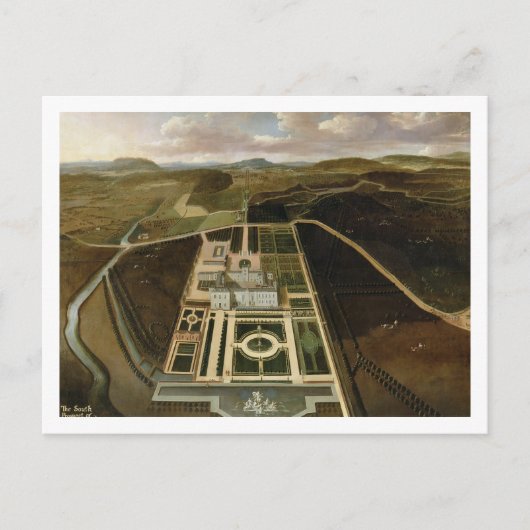 South Prospect of Hampton Court, Herefordshire, c. Postkarte (Vorderseite)