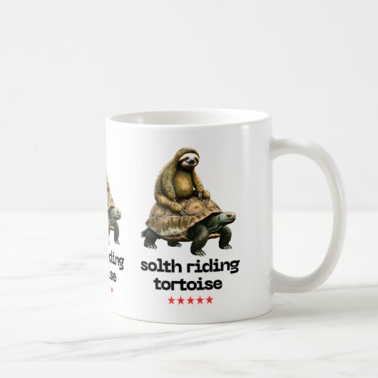 South Riding Tortoise": Kaffeetasse (Rechts)