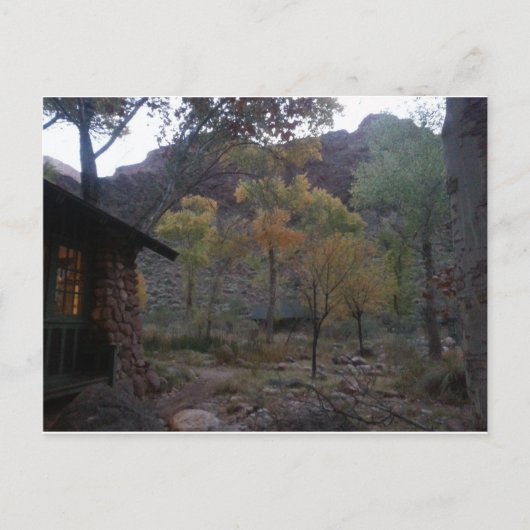 South Rim Grand Canyon Nationalpark Phantom Ranch Postkarte (Vorderseite)