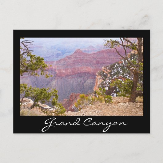 South Rim Grand Canyon Postkarte (Vorderseite)