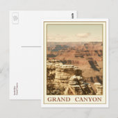 South RIm Postkarte (Vorne/Hinten)