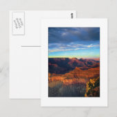 "South Rim" Postkarte (Vorne/Hinten)