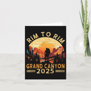 South Rim To North Rim Grand Canyon 2025 Wandern Karte